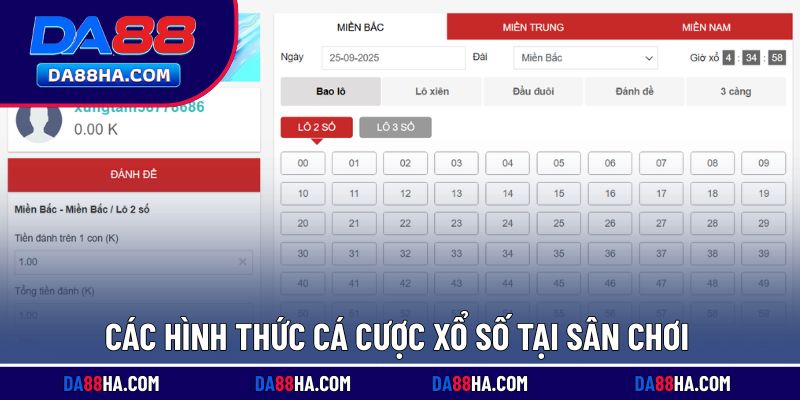 Bật mí các hình thức chơi lô đề