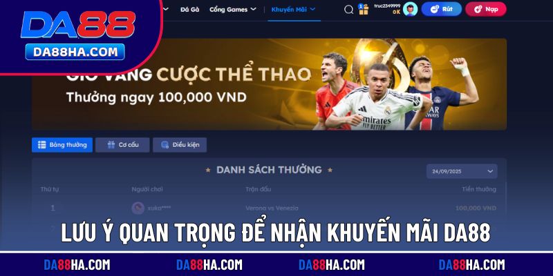 Yếu tố cần chú ý khi nhận ưu đãi