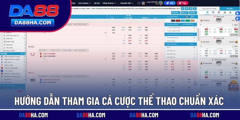 Chia sẻ 4 bước cá cược thể thao tại nhà cái