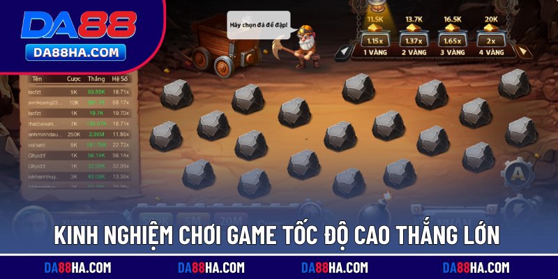 Bí quyết kiếm thưởng lớn khi chơi game tốc độ cao