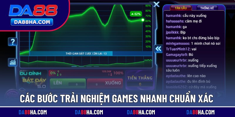 Hướng dẫn 4 bước chơi game tốc độ cao